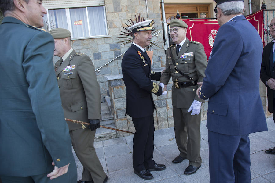 En la ceremonia, que ha tenido lugar en el Acuartelamiento Tentegorra, en Cartagena, la toma de posesión al puesto de coronel jefe de Carlos Javier Frias Sanchez