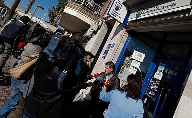 Administración de Fortuna que ha vendido un cupón del segundo premio.