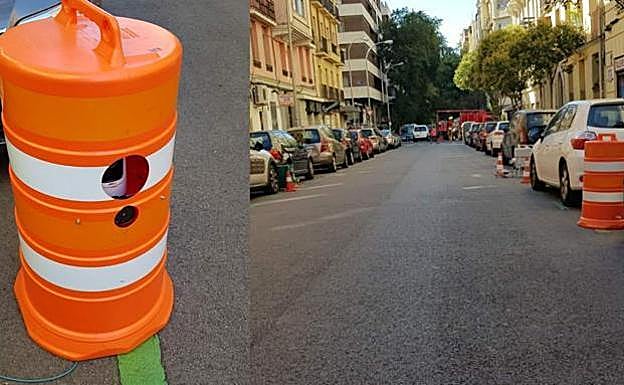 Imagen que circula por redes sociales de un radar anticontaminación en Madrid.