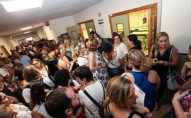 Imagen de archivo de las últimas oposiciones del SMS.