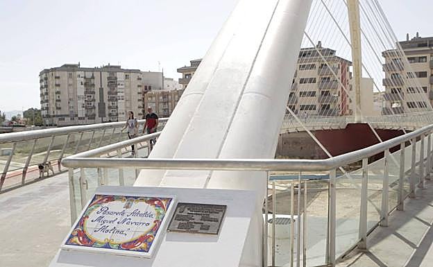 Pasarela Alcalde Miguel Navarro Molina de Lorca. 