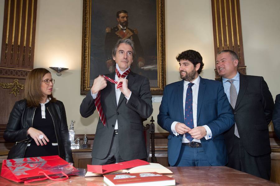 07/02/2018. El ministro de Fomento, Íñigo de la Serna, anuncia que los tramos del Carmen y Barriomar se licitarán antes de junio. 