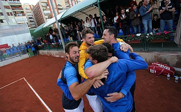 NOVIEMBRE 2018. Épico triunfo del Murcia Club de Tenis