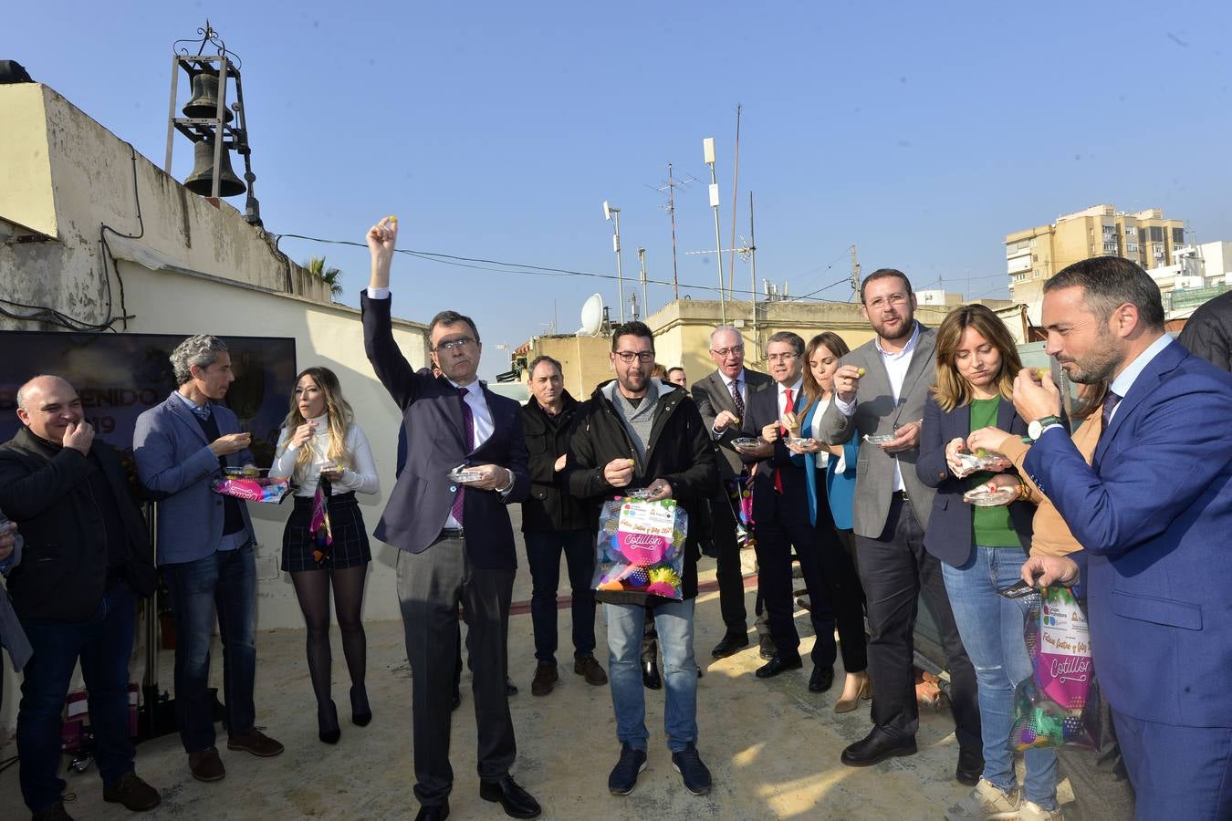 Una empresa de Alhama regala 1.000 cajas de uva, que se repartirán gratis entre quienes acudan en Nochevieja a La Glorieta