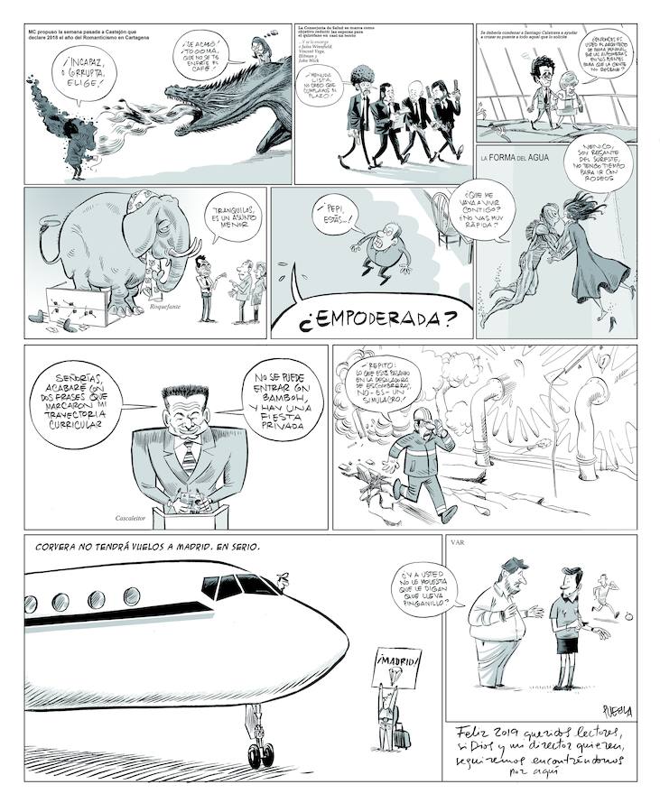 Fotos: Un año en viñetas. Por Puebla