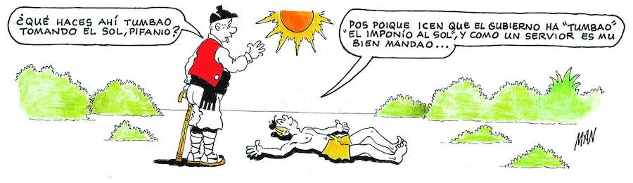 Doce meses en doce viñetas del Tío Pencho