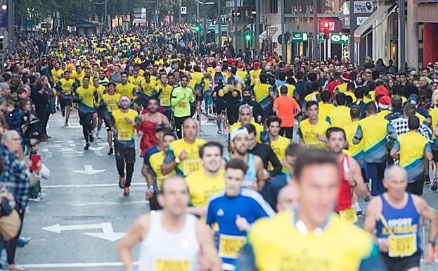 Momento de la carrera.