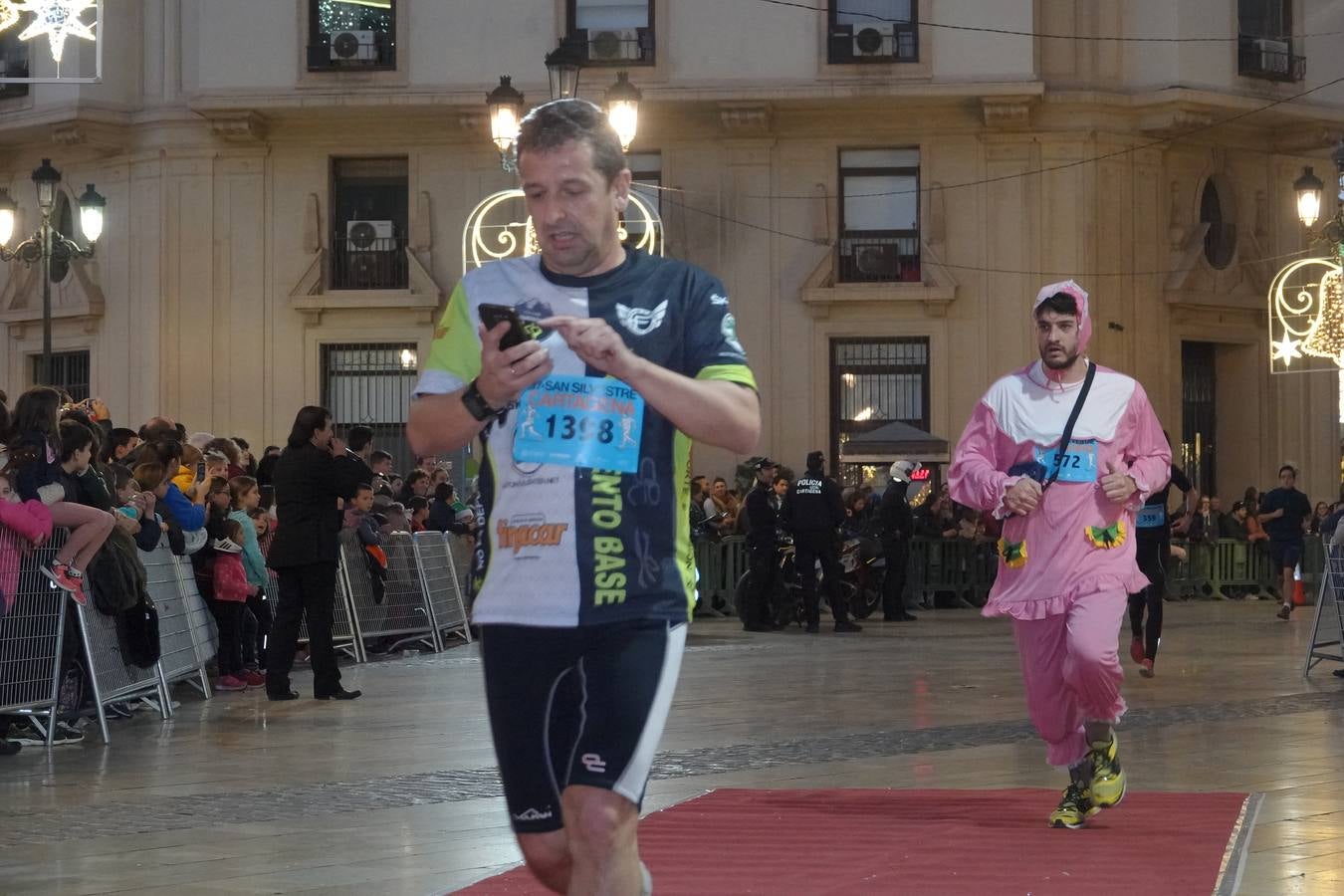 La San Silvestre de Cartagena 2018 reunió a 2.500 corredores.