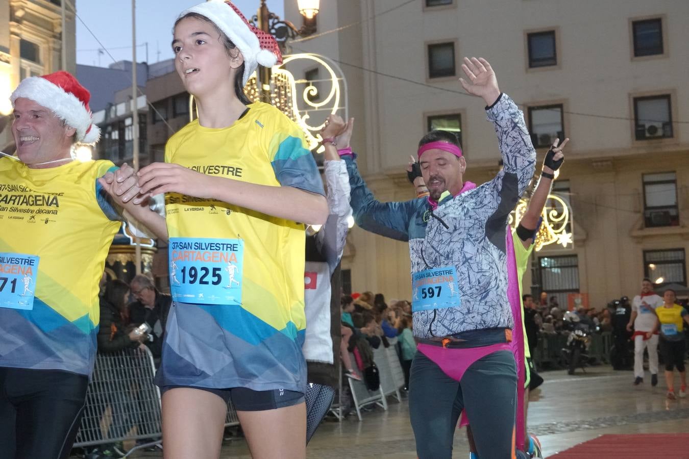 La San Silvestre de Cartagena 2018 reunió a 2.500 corredores.