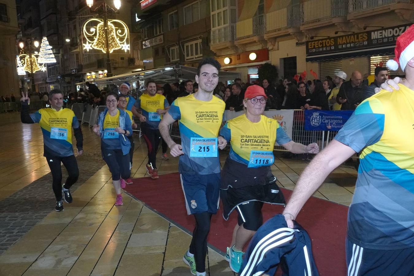 La San Silvestre de Cartagena 2018 reunió a 2.500 corredores.