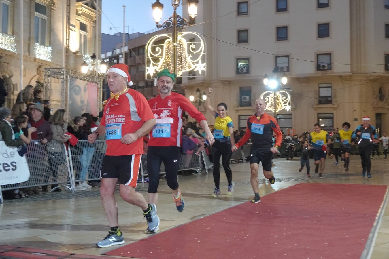 La San Silvestre de Cartagena 2018 reunió a 2.500 corredores.