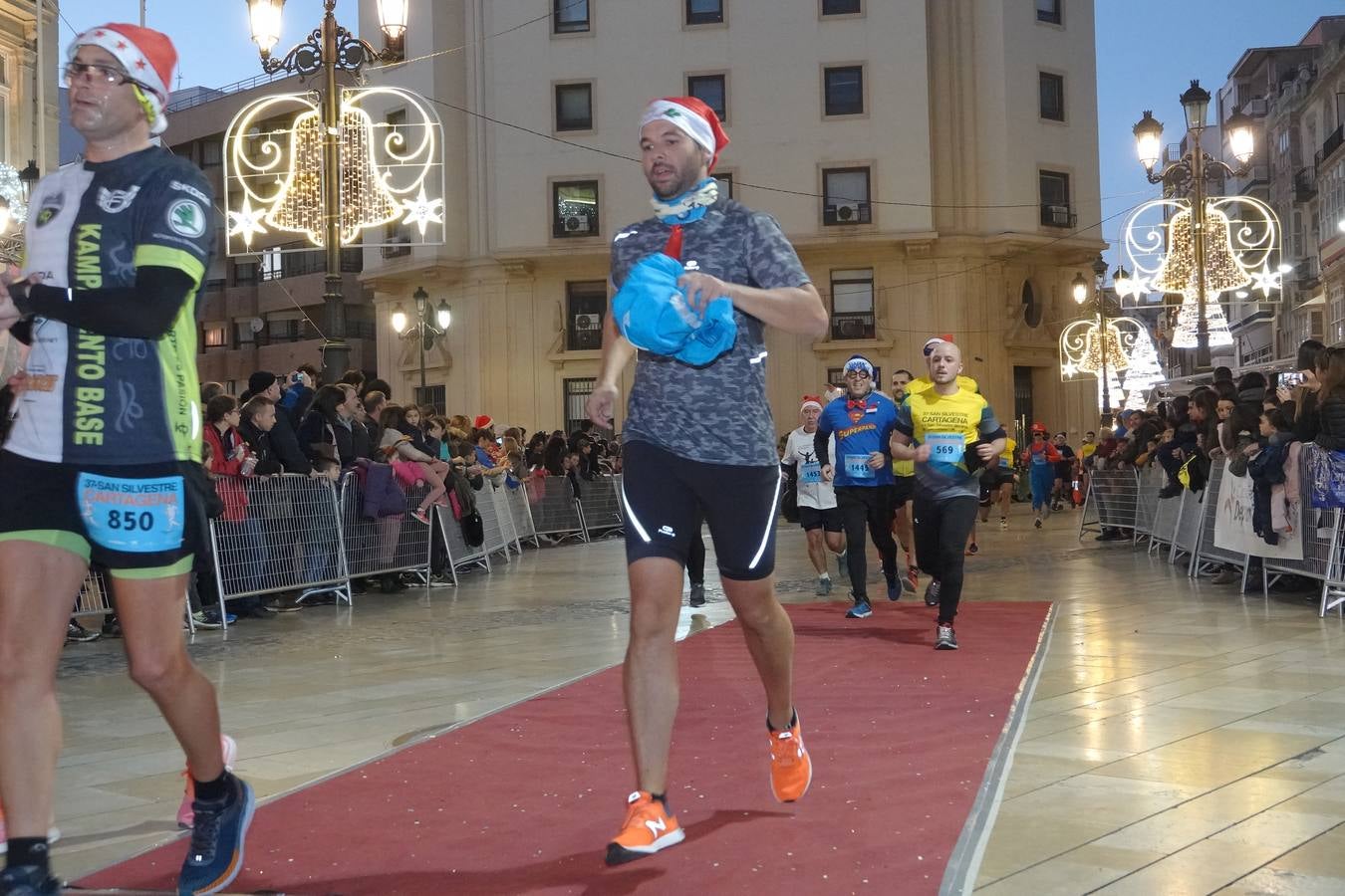 La San Silvestre de Cartagena 2018 reunió a 2.500 corredores.