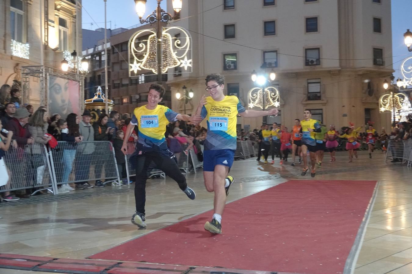 La San Silvestre de Cartagena 2018 reunió a 2.500 corredores.