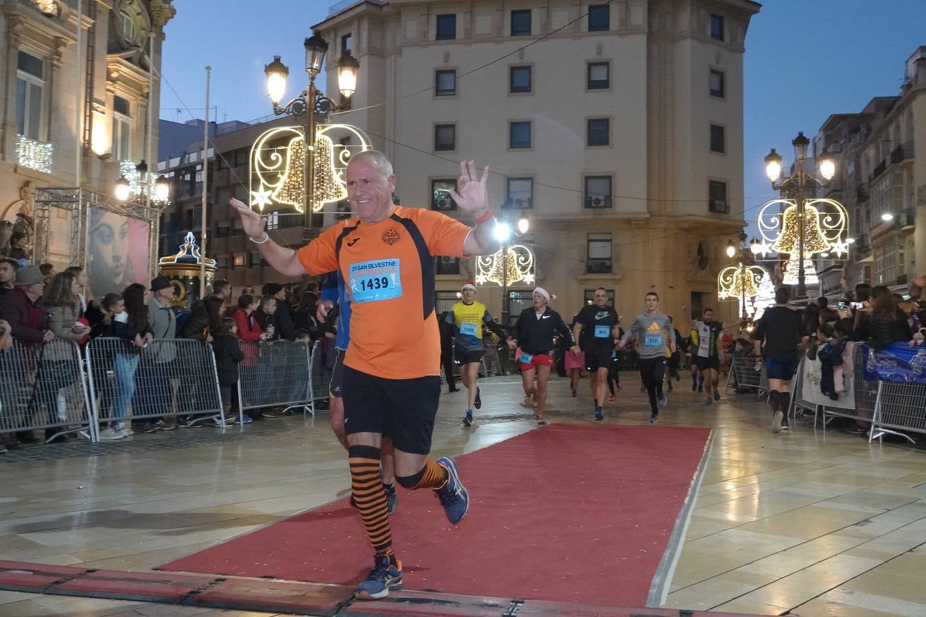 La San Silvestre de Cartagena 2018 reunió a 2.500 corredores.