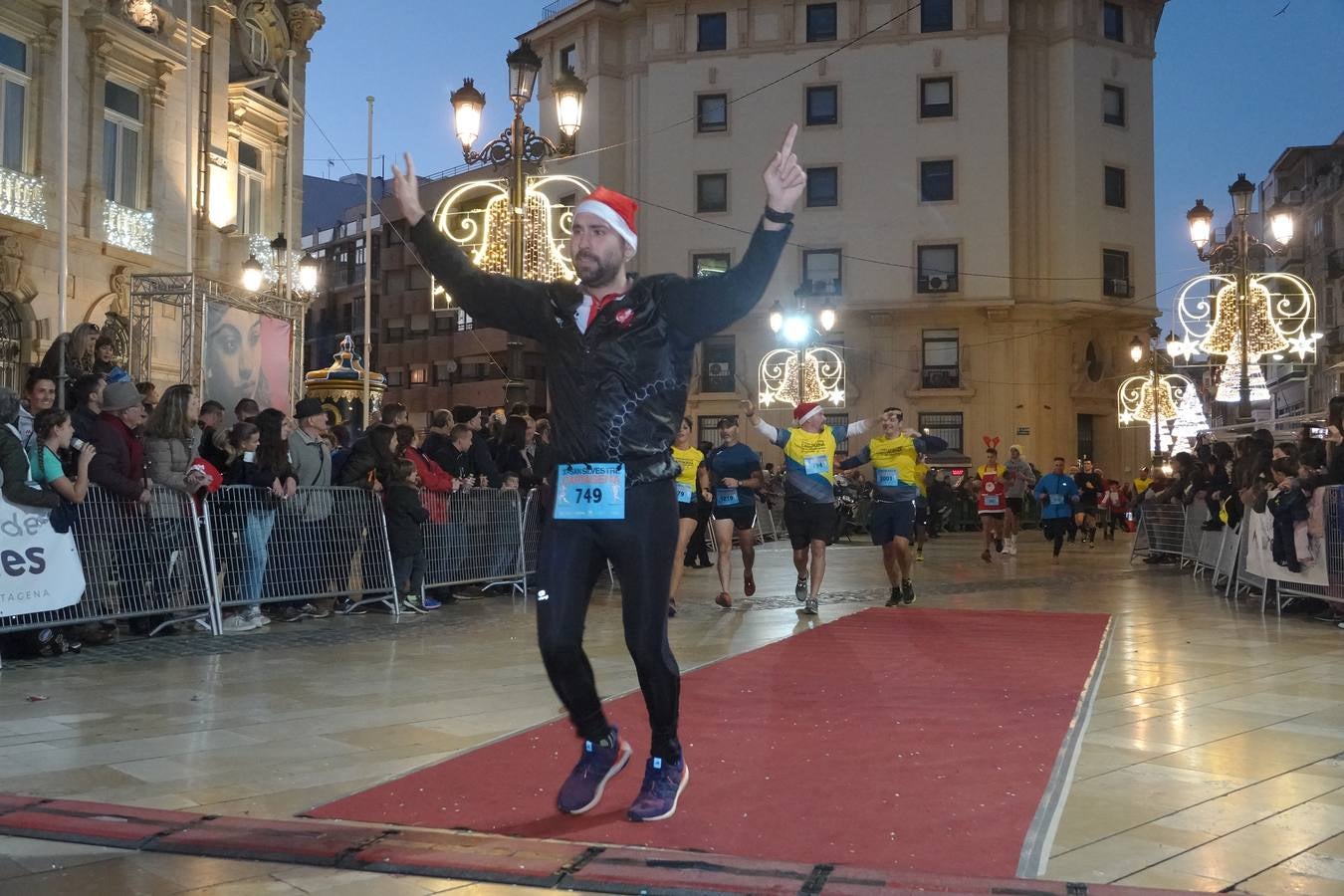 La San Silvestre de Cartagena 2018 reunió a 2.500 corredores.