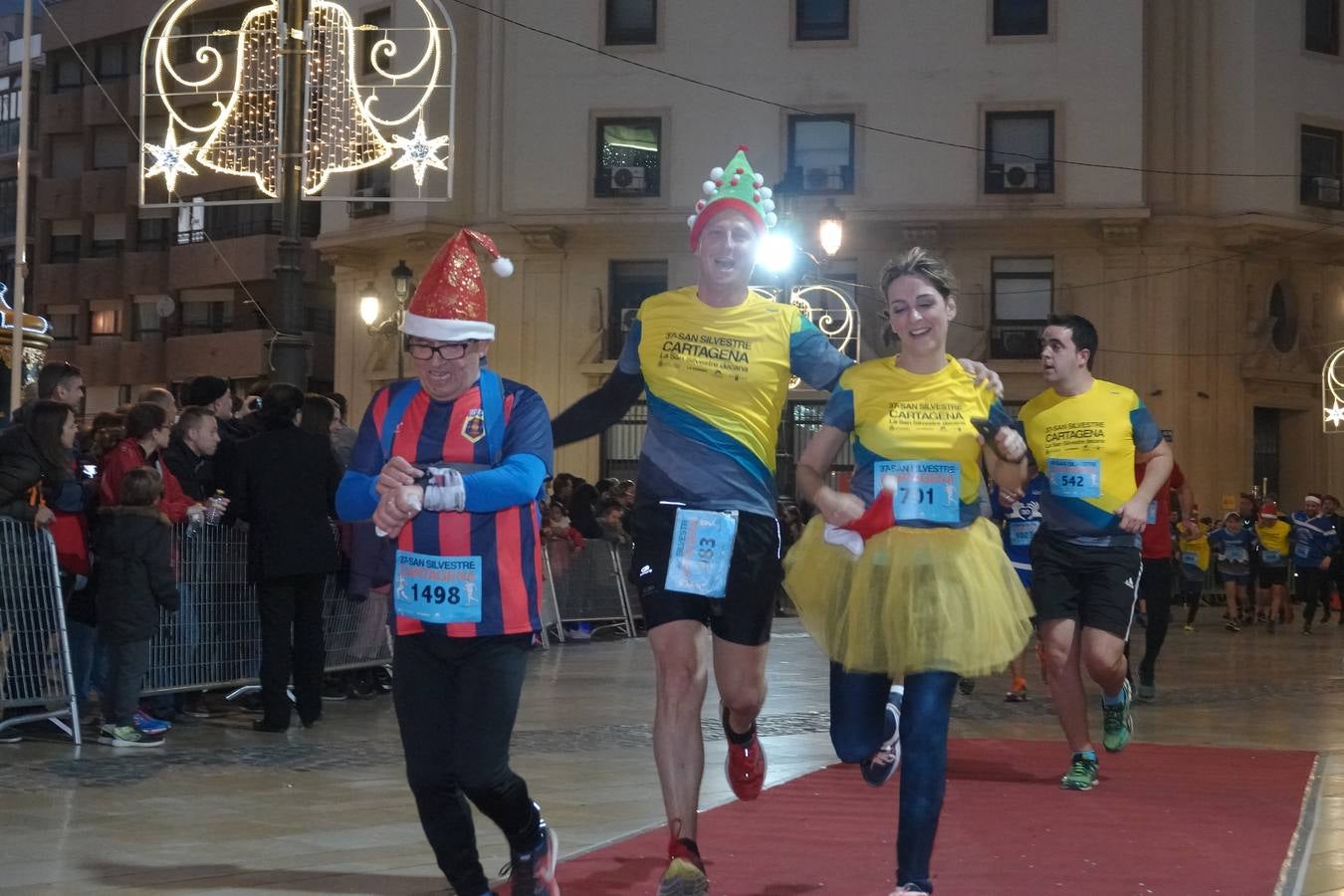 La San Silvestre de Cartagena 2018 reunió a 2.500 corredores.