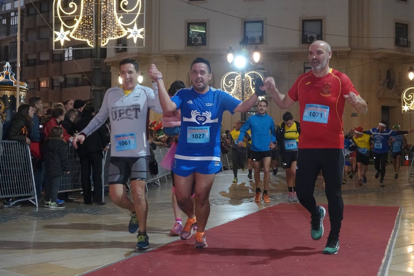 La San Silvestre de Cartagena 2018 reunió a 2.500 corredores.