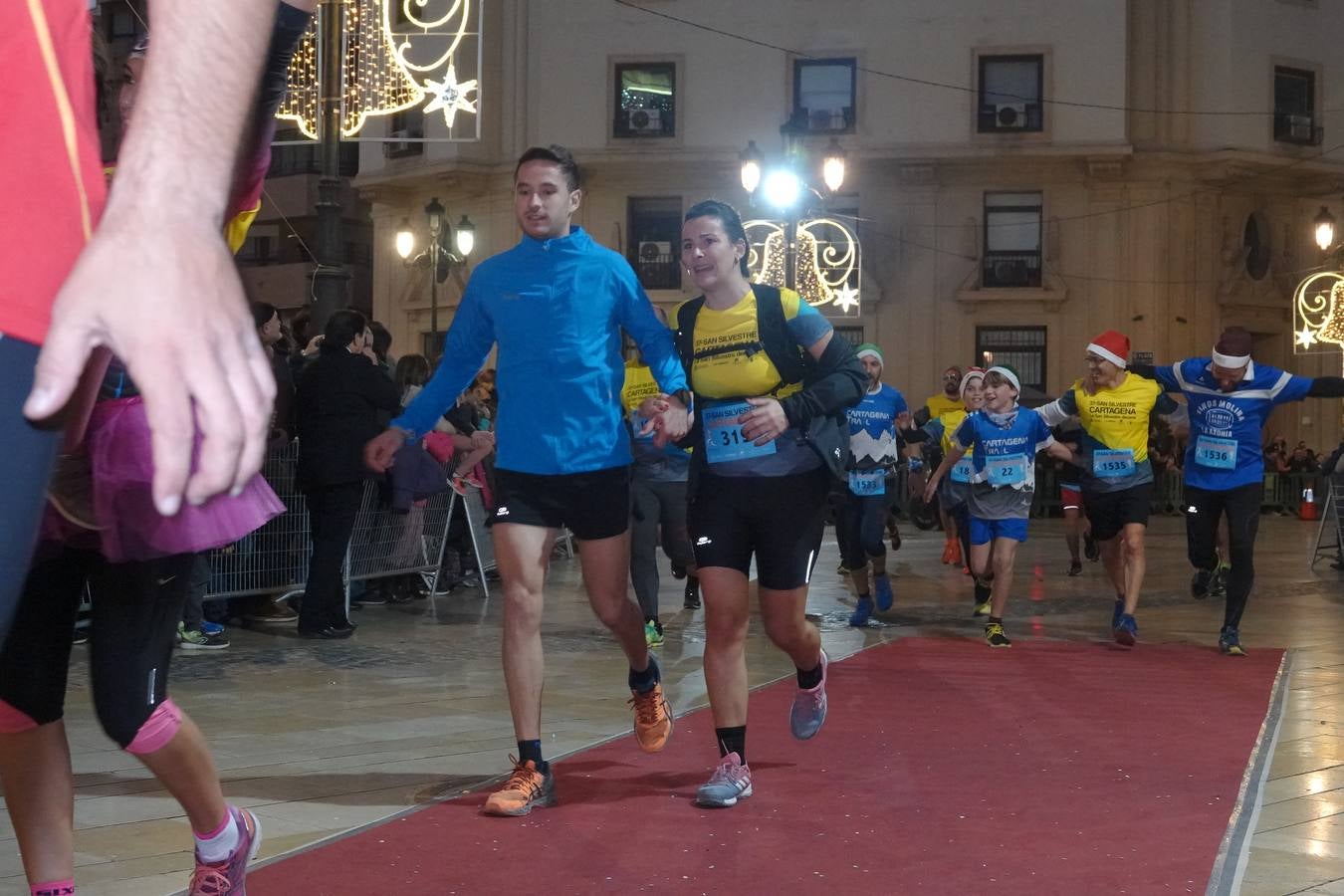 La San Silvestre de Cartagena 2018 reunió a 2.500 corredores.