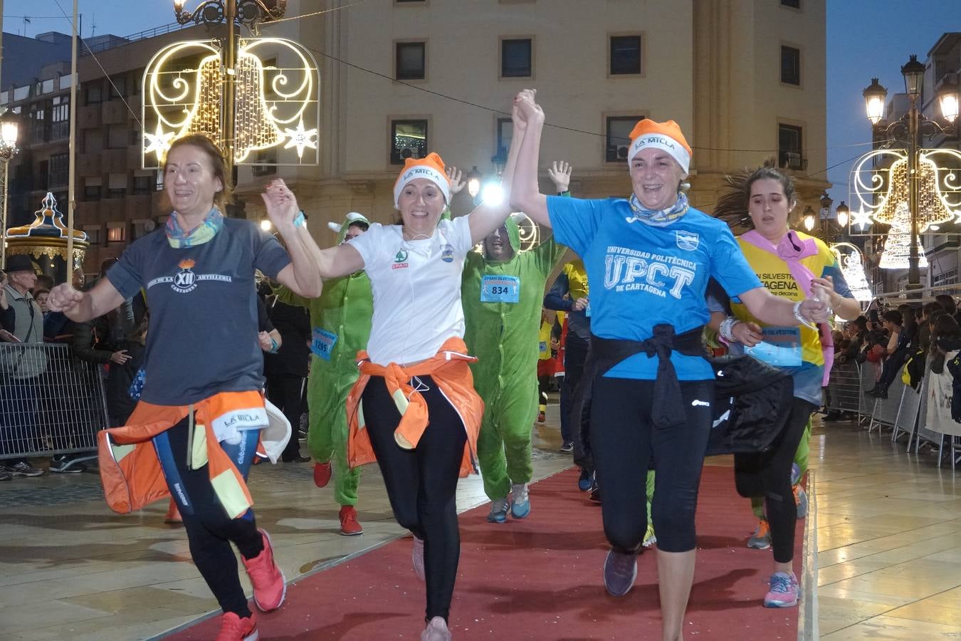 La San Silvestre de Cartagena 2018 reunió a 2.500 corredores.