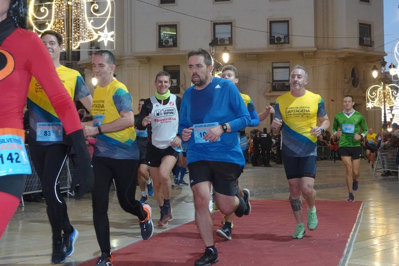 La San Silvestre de Cartagena 2018 reunió a 2.500 corredores.