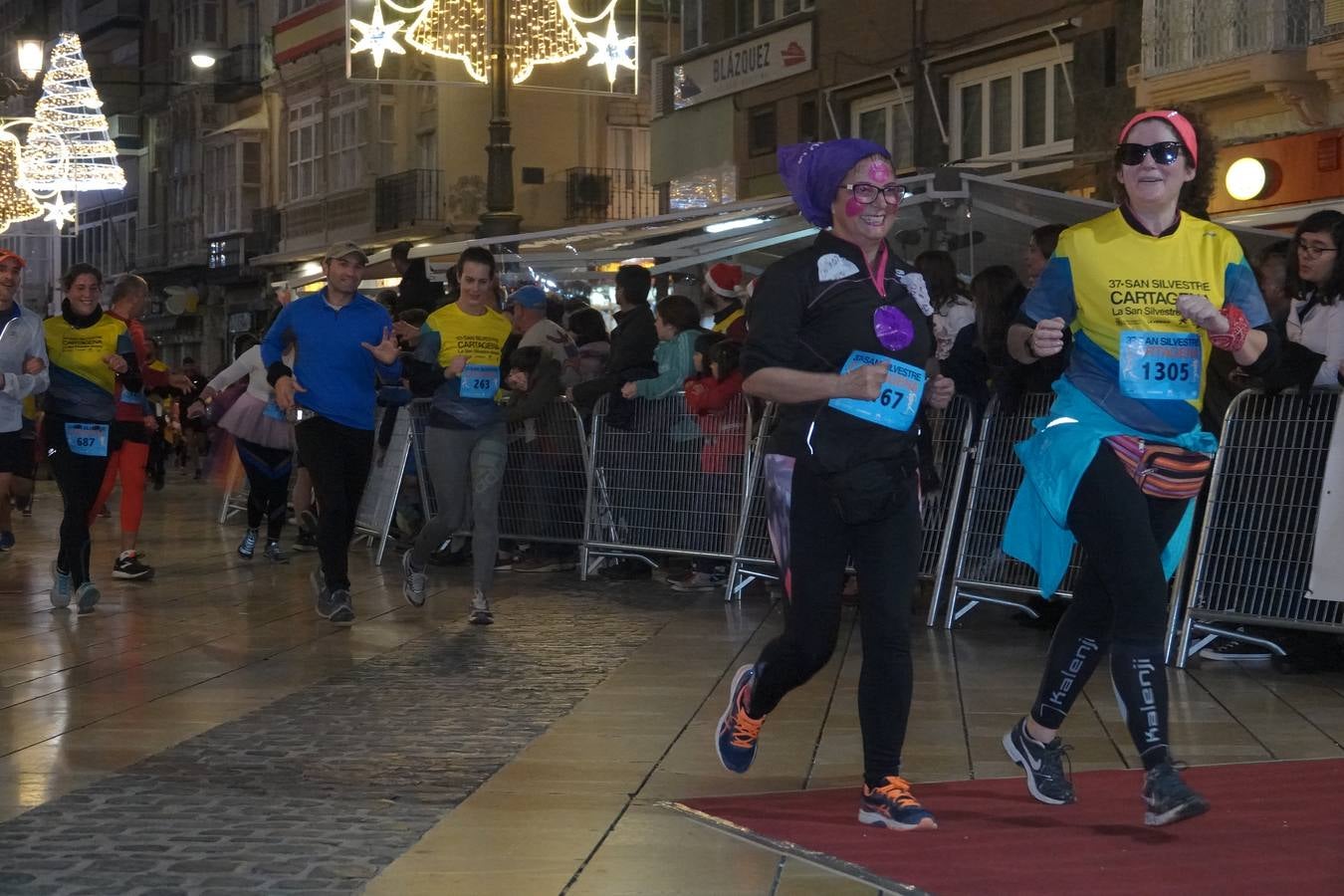 La San Silvestre de Cartagena 2018 reunió a 2.500 corredores.