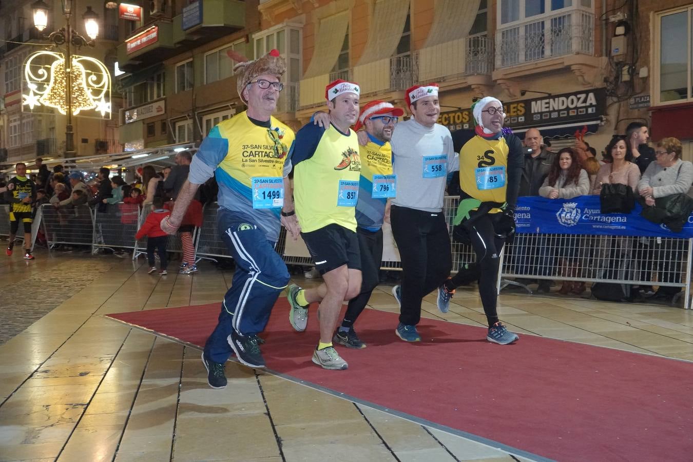 La San Silvestre de Cartagena 2018 reunió a 2.500 corredores.