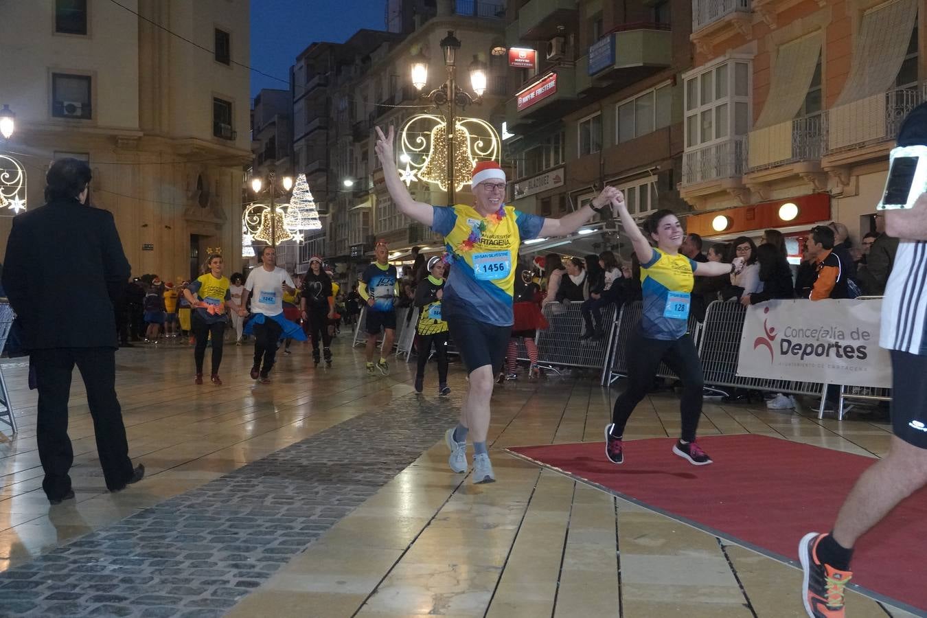 La San Silvestre de Cartagena 2018 reunió a 2.500 corredores.