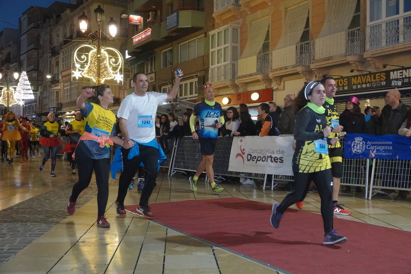 La San Silvestre de Cartagena 2018 reunió a 2.500 corredores.