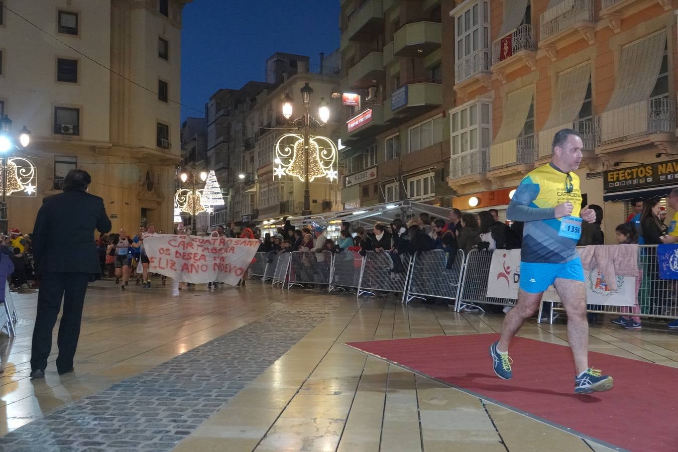 La San Silvestre de Cartagena 2018 reunió a 2.500 corredores.