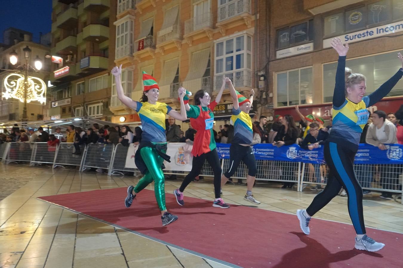 La San Silvestre de Cartagena 2018 reunió a 2.500 corredores.