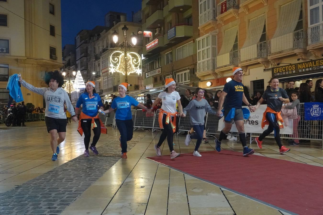 La San Silvestre de Cartagena 2018 reunió a 2.500 corredores.