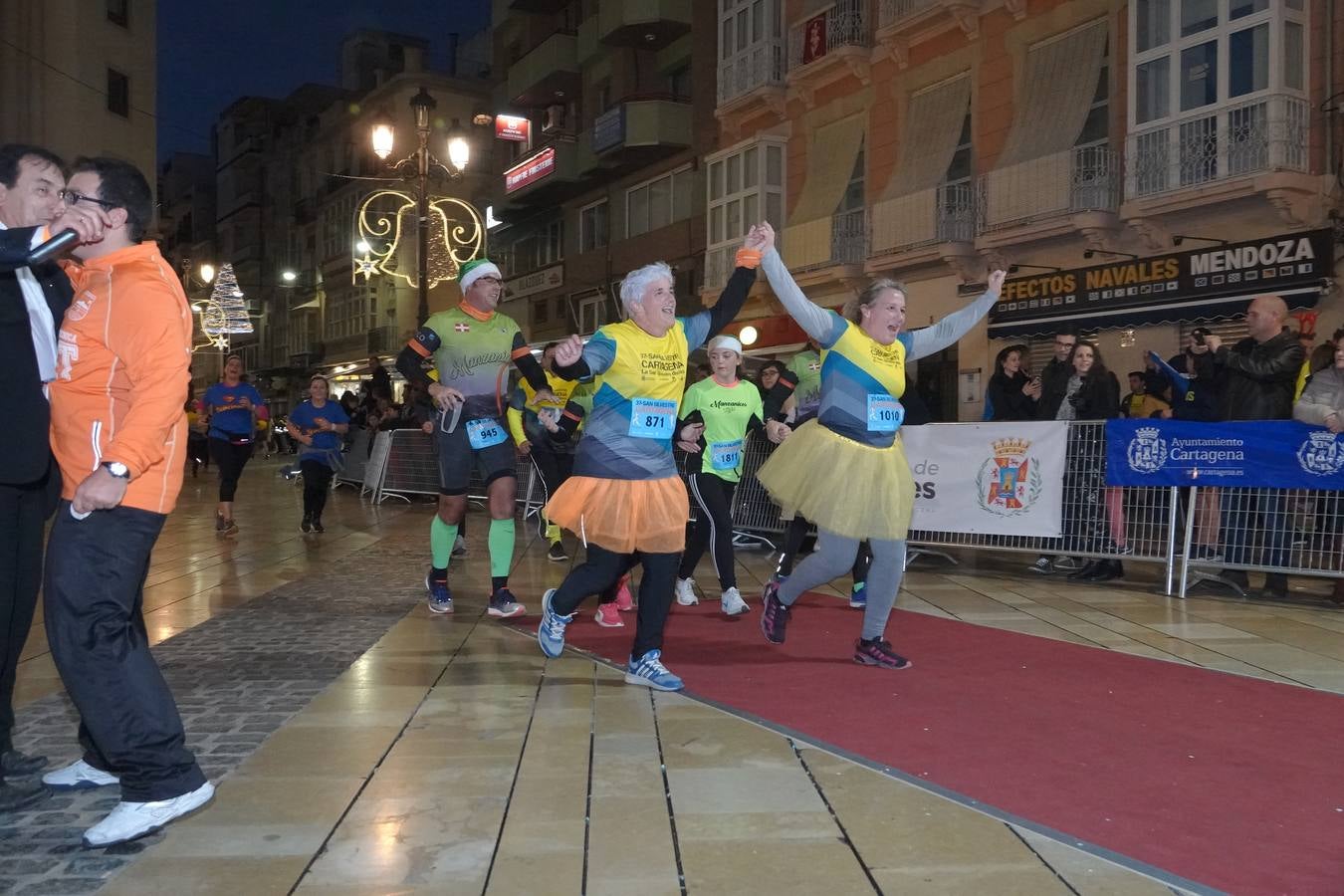 La San Silvestre de Cartagena 2018 reunió a 2.500 corredores.