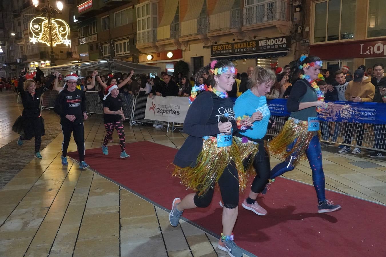 La San Silvestre de Cartagena 2018 reunió a 2.500 corredores.