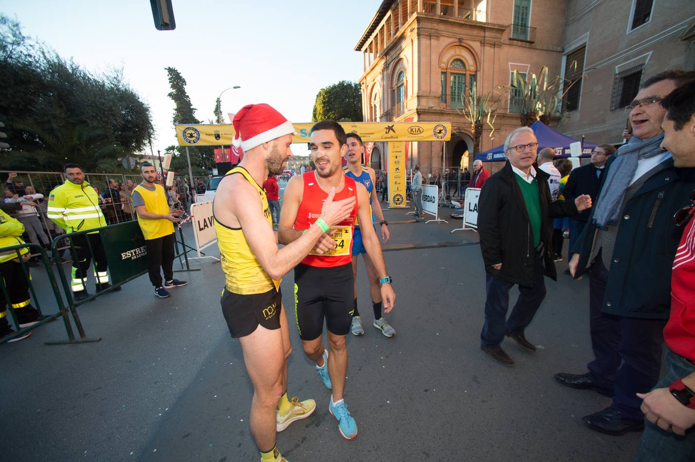 Sergio Fernández y Paloma Sánchez se imponen en la San Silvestre de Murcia