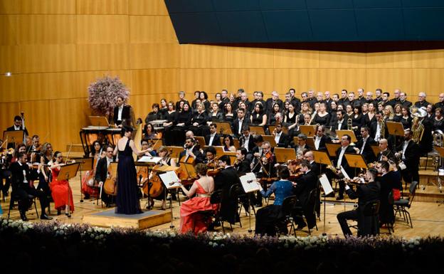 Imagen de archivo de la Orquesta Sinfónica de la Región de Murcia.