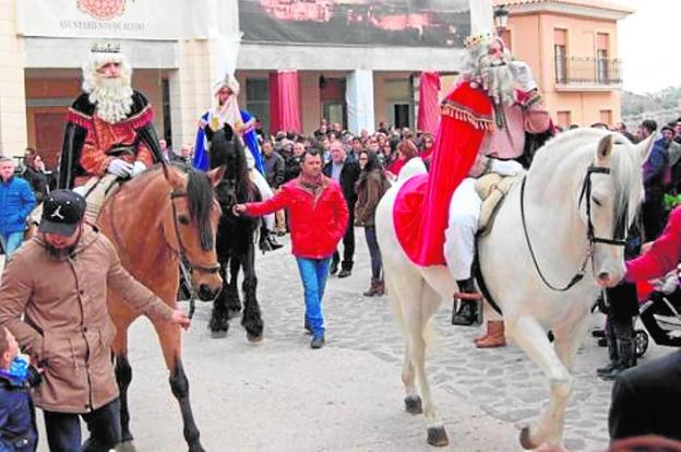 El Auto de los Reyes de Aledo, en 2017. 