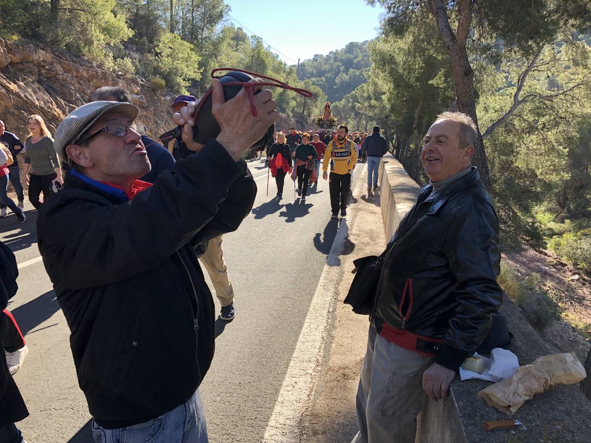 Más de 16.000 romeros acompañan en romería a Santa Eulalia de Mérida, en una cita en la que no faltaron los clásicos arroces