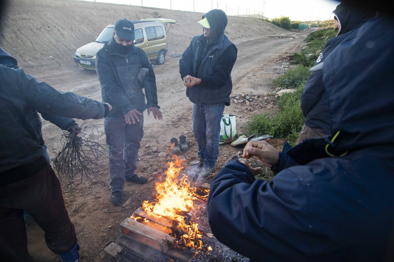 La Aemet mantiene la alerta amarilla para hoy en el Noroeste y el Altiplano, donde las temperaturas gélidas no provocaron pérdidas
