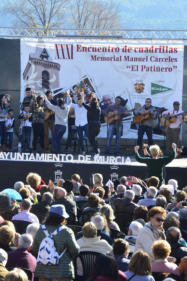 López Miras y Ballesta se retan a una 'pelea' de trovos en Patiño