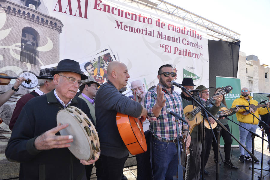 López Miras y Ballesta se retan a una 'pelea' de trovos en Patiño