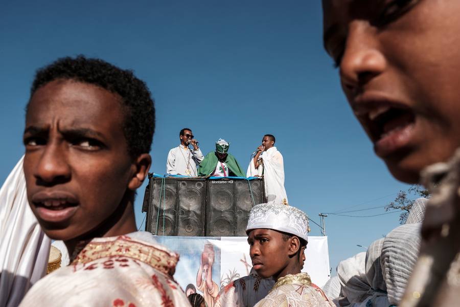 Timkat es el festival cristiano ortodoxo etíope que celebra el bautismo de Jesús en el río Jordán.
