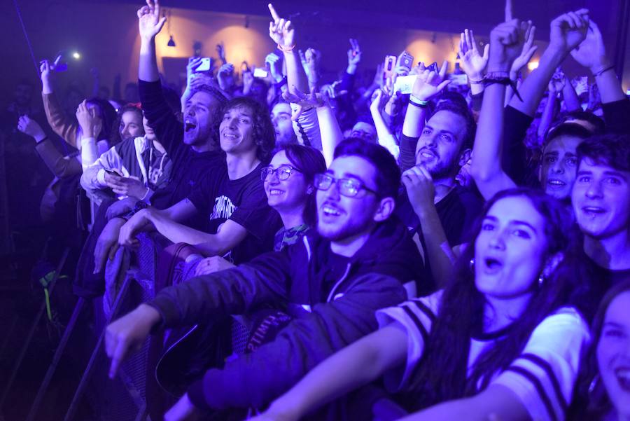 El grupo de rap SFDK tocó un concierto este viernes noche en la Sala Gamma de Murcia.