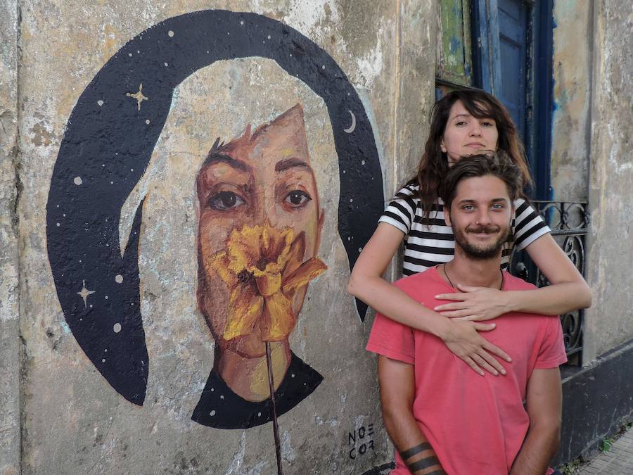 Festival celebrado en el distrito de Mercedes, Uruguay, en el que miles de artistas se unen para conbinar el estilo de música Jazz y el arte del graffiti.