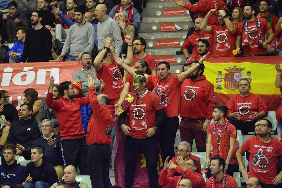 El conjunto universitario no levanta cabeza ante el conjunto entrenado por Ibon Navarro, predecesor en el banquillo murciano de Javi Juárez