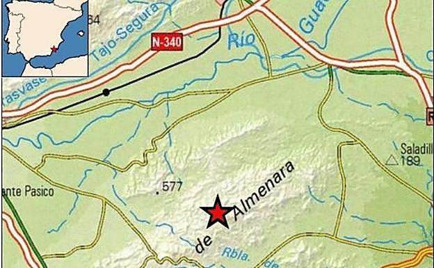Un pequeño temblor de magnitud 2.0 se deja sentir en Totana