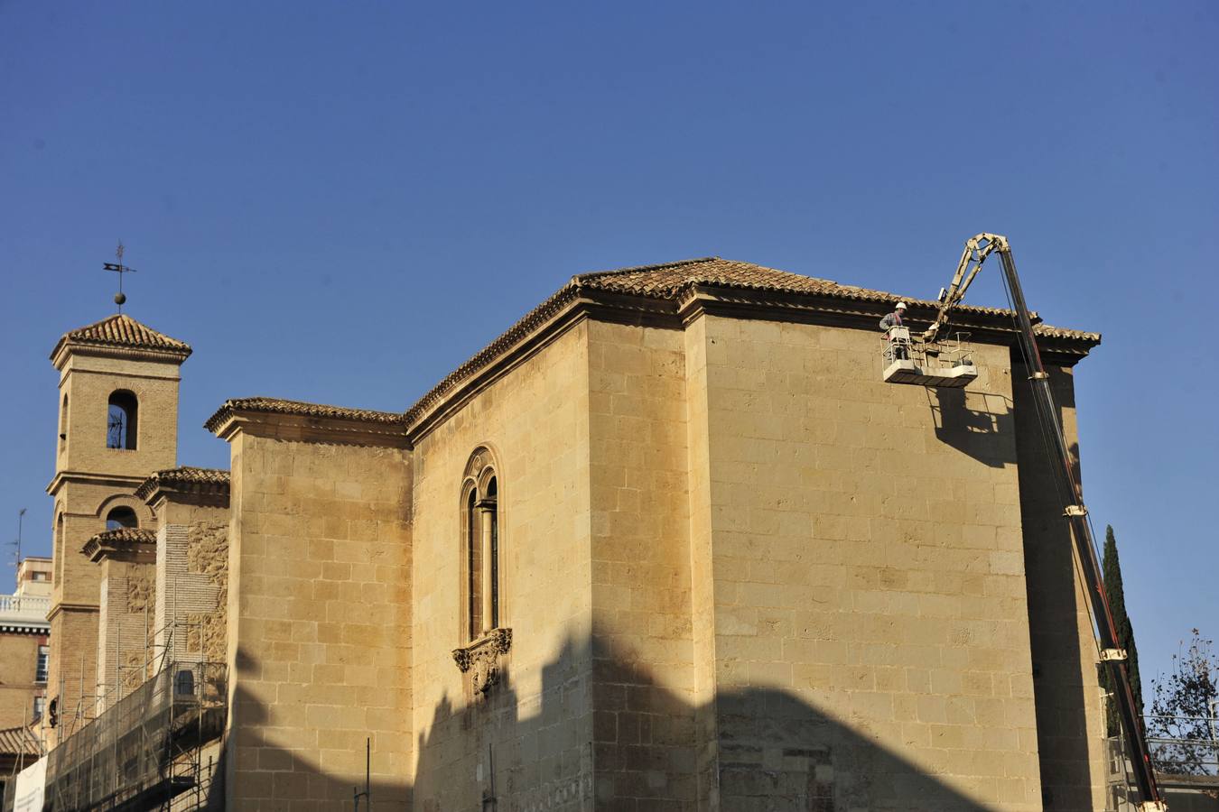 El impulso definitivo a la restauración de la iglesia renacentista, Monumento Nacional desde 1931, permitirá antes del verano disponer de un gran espacio polivalente que podrá ser utilizado, además de como sala de exposiciones, para conciertos, congresos y actos de representación.