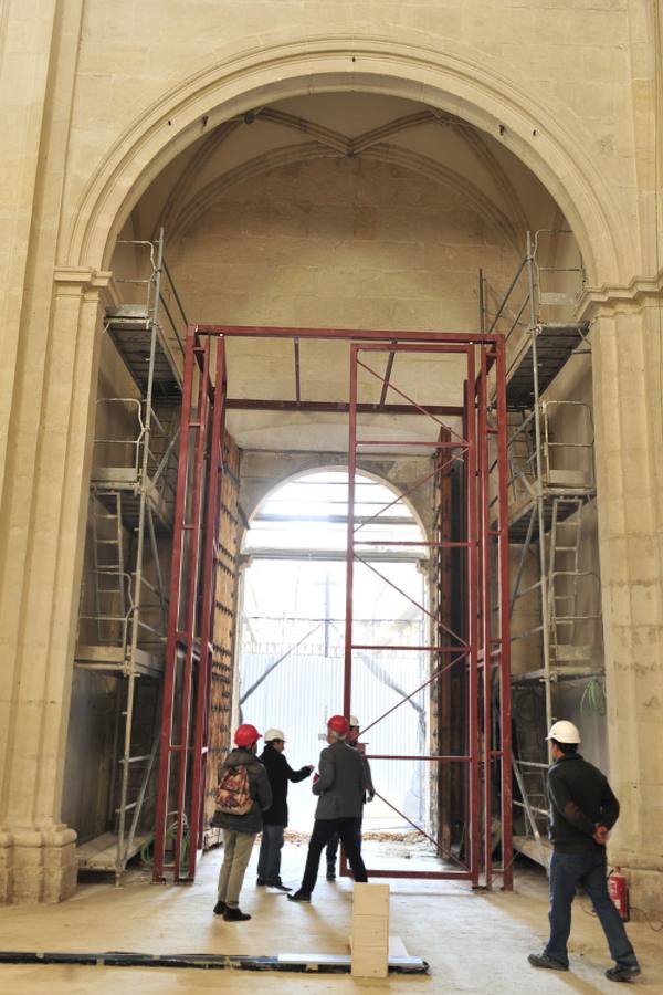 El impulso definitivo a la restauración de la iglesia renacentista, Monumento Nacional desde 1931, permitirá antes del verano disponer de un gran espacio polivalente que podrá ser utilizado, además de como sala de exposiciones, para conciertos, congresos y actos de representación.