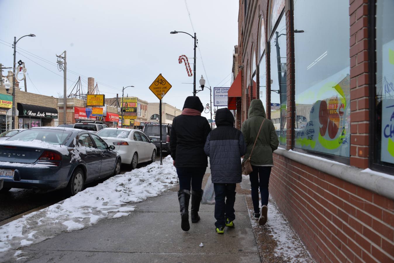 Una ola de frío polar cruza Chicago, Illinois (EE. UU.). Las temperaturas en el área de Chicago podrían bajar a menos 31 grados centígrados.
