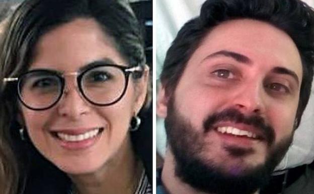 Algunos de los periodistas detenidos por las autoridades de Venezuela. A la derecha, el reportero español Gonzalo Domínguez.