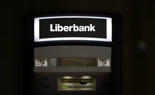 Cajero automático de Liberbank. 